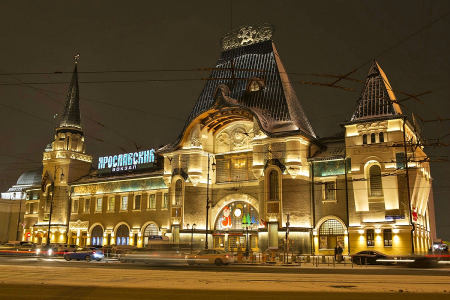 Ярославский вокзал в Москве и Царскосельский (Витебский) вокзал в Петербурге_002